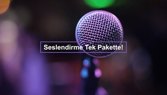Ben profesyonel reklam filminizi yaparım