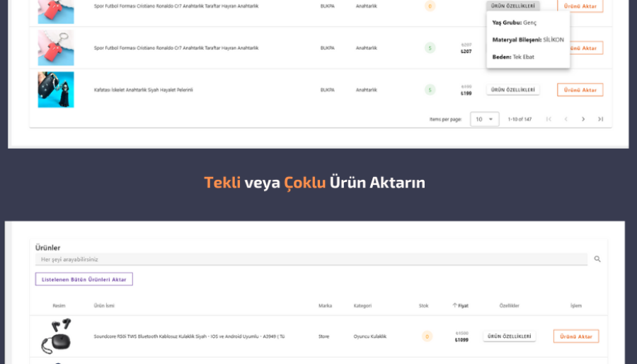 Trendyol Woocommerce pazaryeri ürün entegrasyonnu