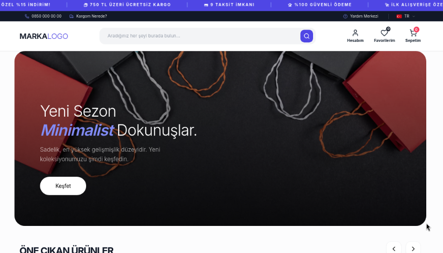 Satış Odaklı Modern E-Ticaret Yazılımı ve Entegrasyon Çözümleri